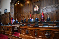 15. април 2026. Прва седница Првог редовног заседања Народне скупштине Републике Србије у 2026. години